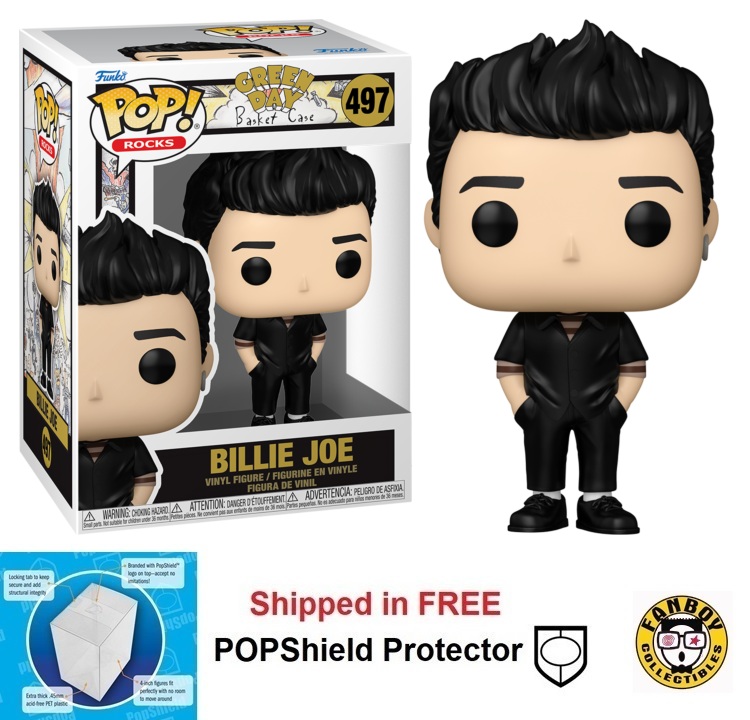 Funko POP Rocks Green Day Basket Case Billie Joe #497